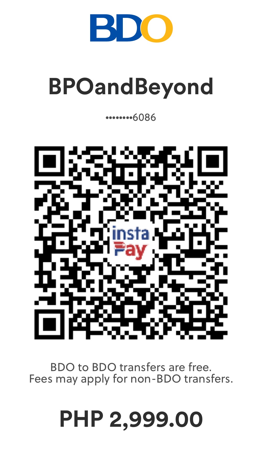 BDO QR Code — BPO and Beyond