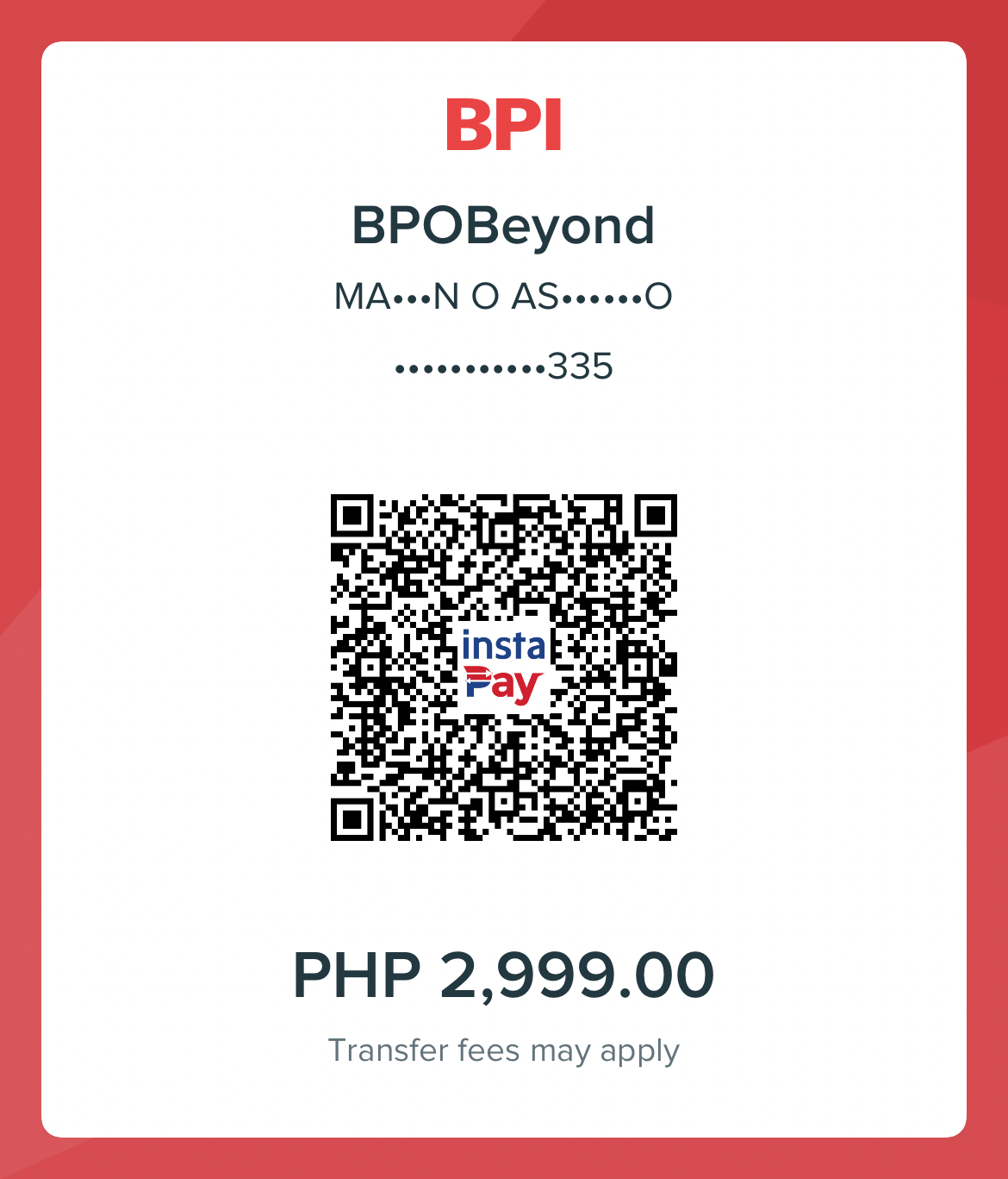 BPI QR Code — BPO and Beyond